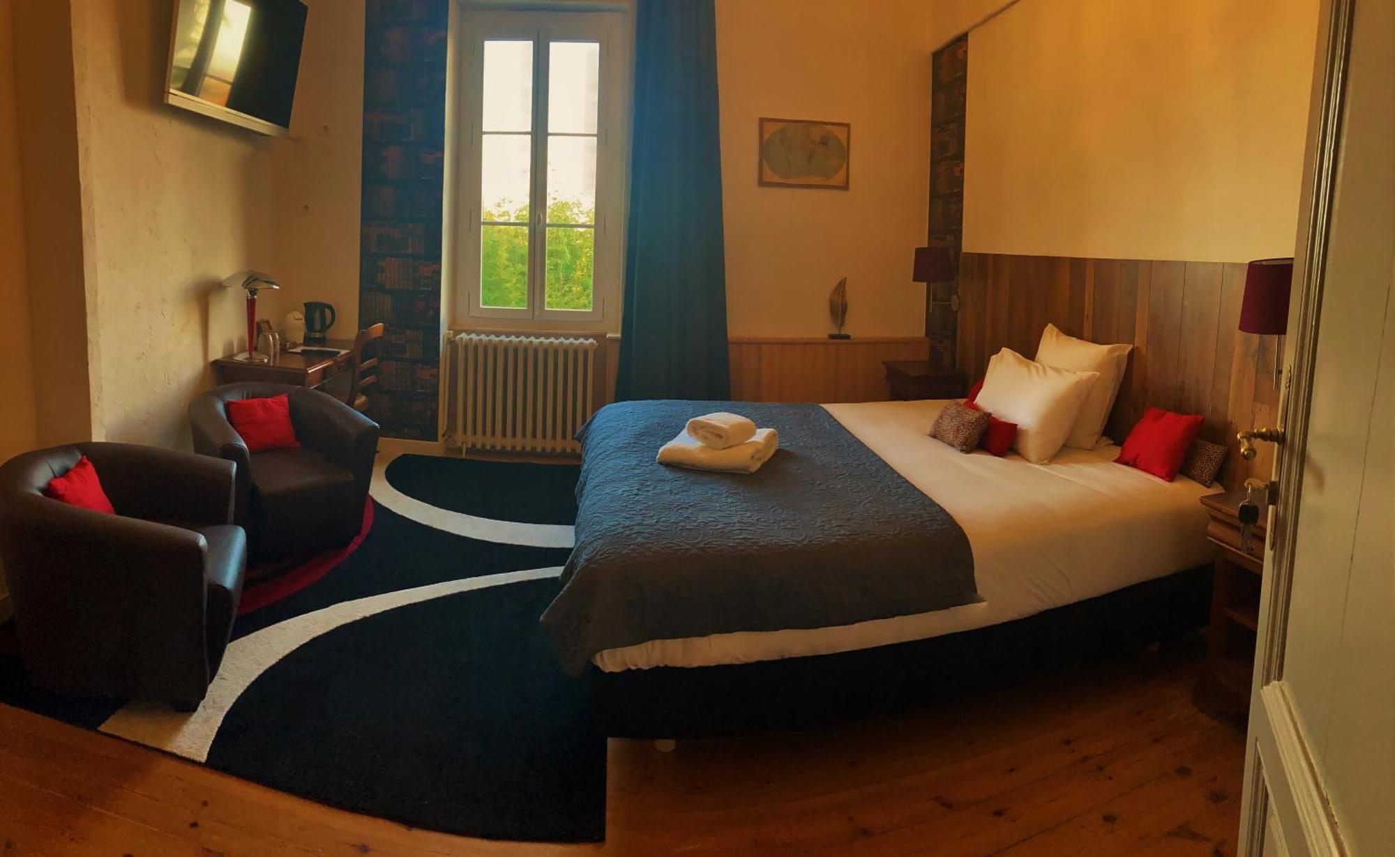 ホテル Chateau Marith - Etablissement Climatise Avec Piscine クレラック 部屋 写真